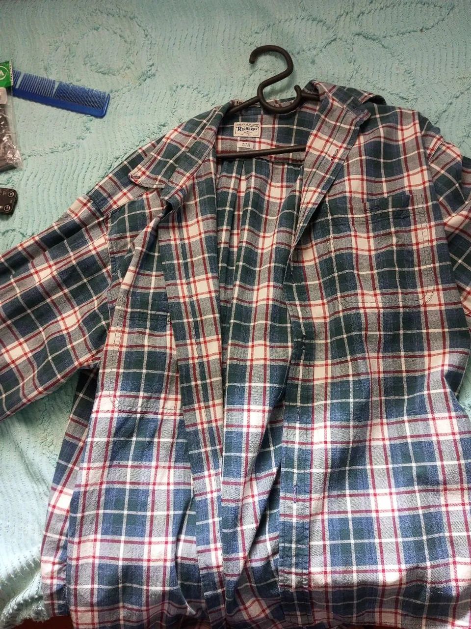 Camisa Manga Longa Xadrez  - Foto 3