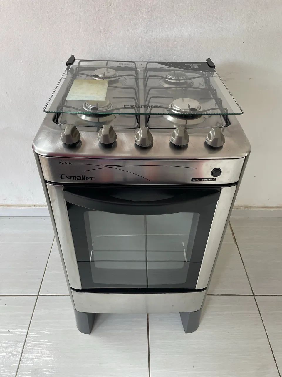 Fogão esmaltec inox ( FAÇO ENTREGA ) - Foto 4