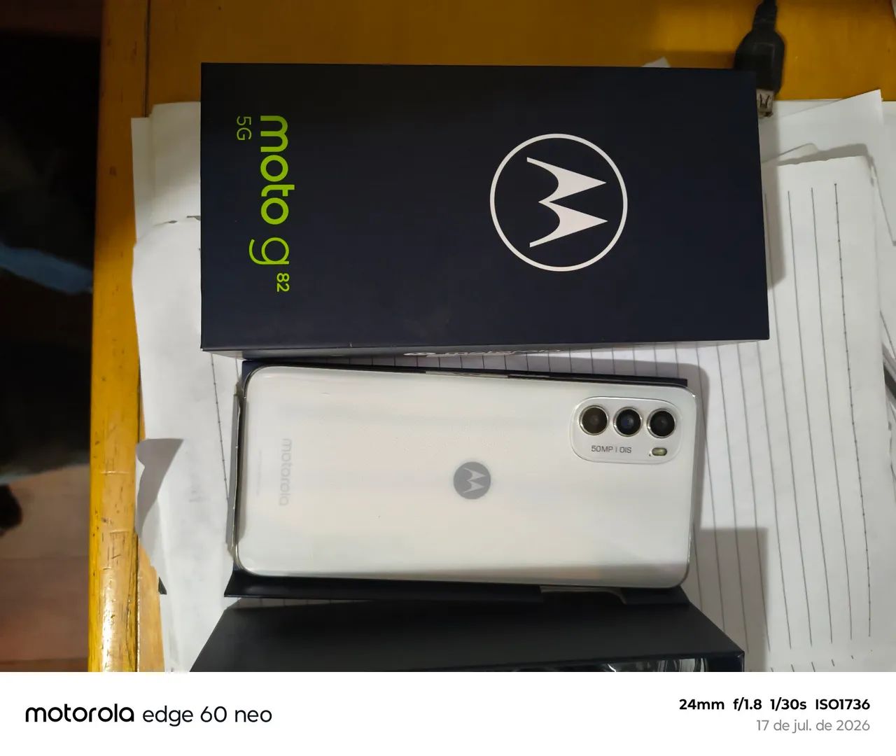 Celular Motorola G82 5g 6g 128g - Foto 3