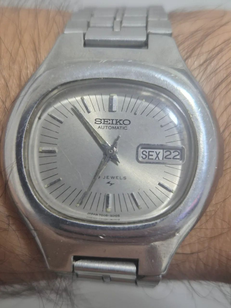 Relógio SEIKO AUTOMÁTICO *  -  TODO REVISADO