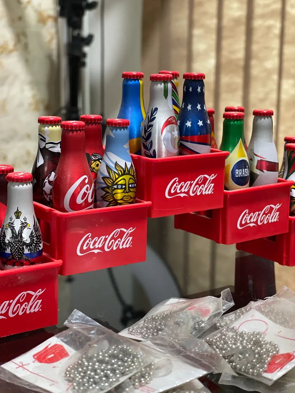 Coleção completa garrafinhas Coca-Cola Copa do Mundo 2014  - Foto 2