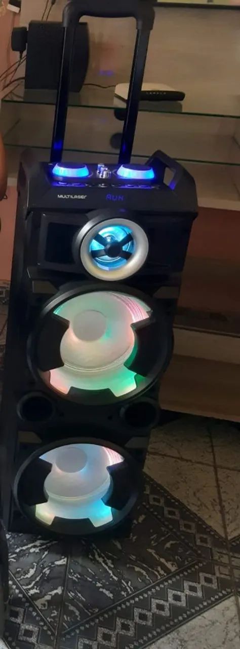 Caixa de som amplificada 