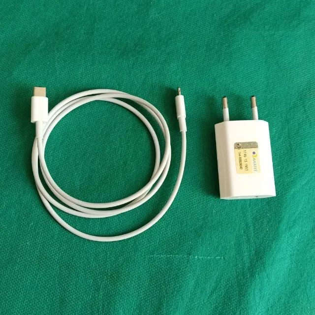 Carregador original IPhone e cabo tipo C - light - Foto 4