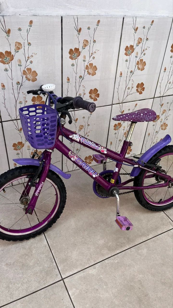Bicicleta feminina infantil  - Foto 2