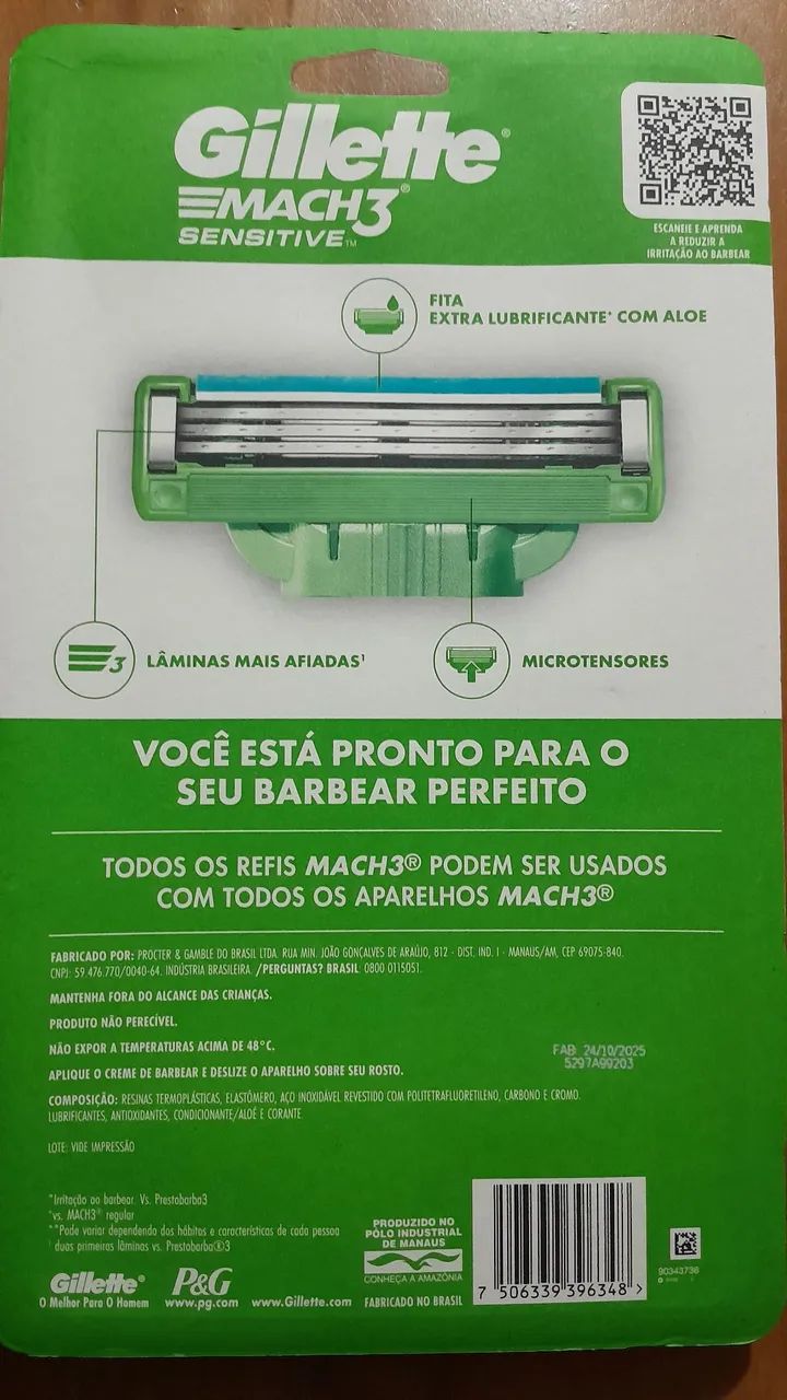 GILLETTE MACH 3 SENSITIVE 16 REFIS - Foto 4