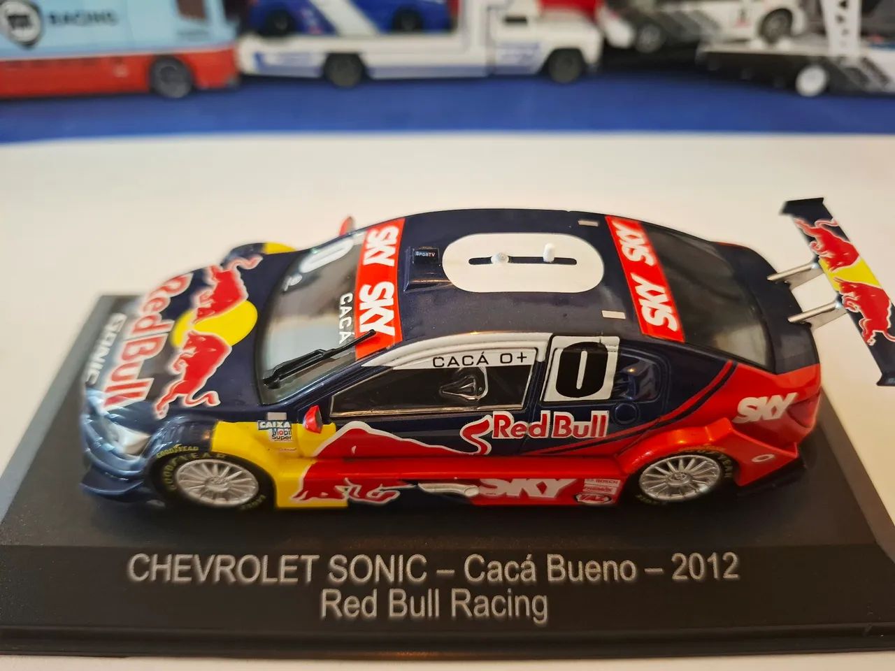 Miniatura Chevrolet Sonic Stock Car-Red Bull Racing!!! - Foto 2