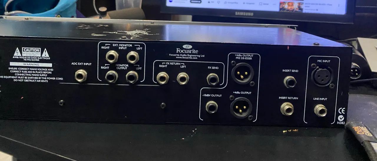 Focusrite platinum voice master - Microfones e Gravadores