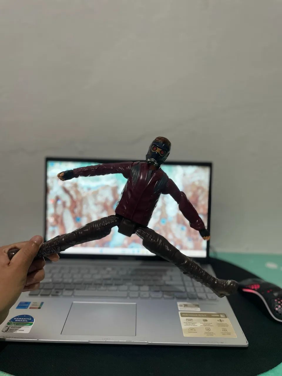 Boneco Star Lord - GUARDIÕES DA GALÁXIA 