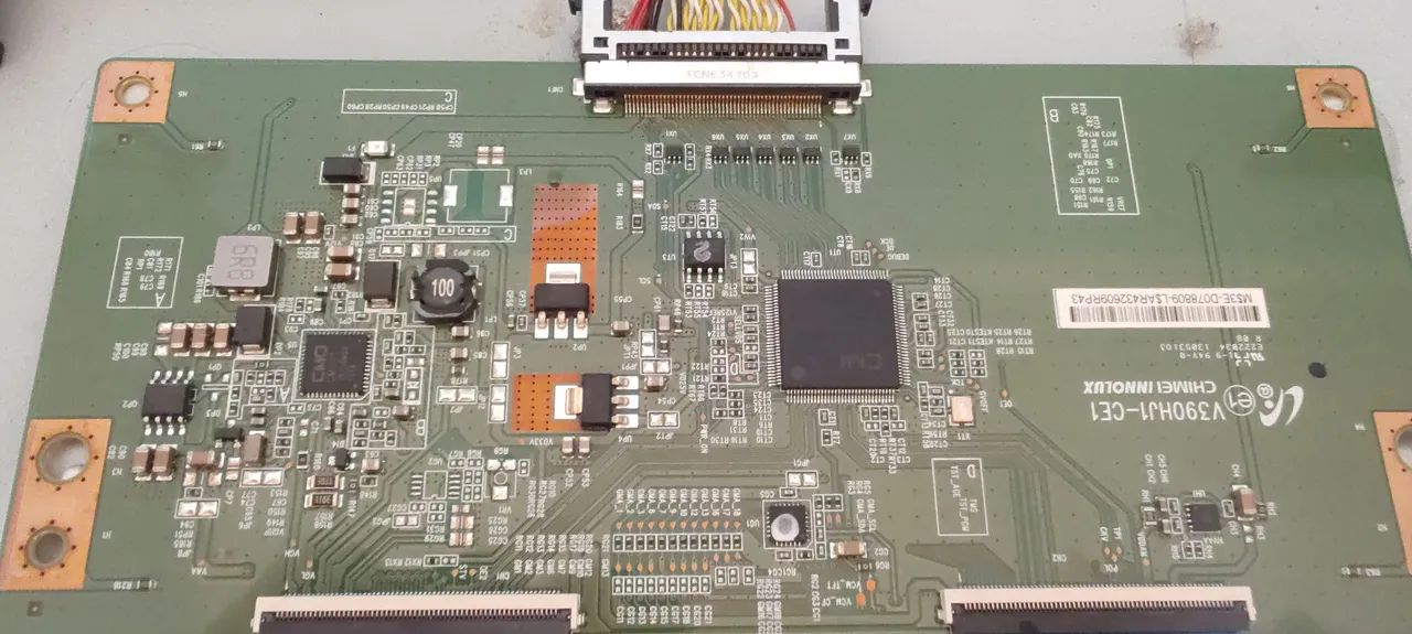 Tcon v390hj1-ce usada funcionando perfeitamente 