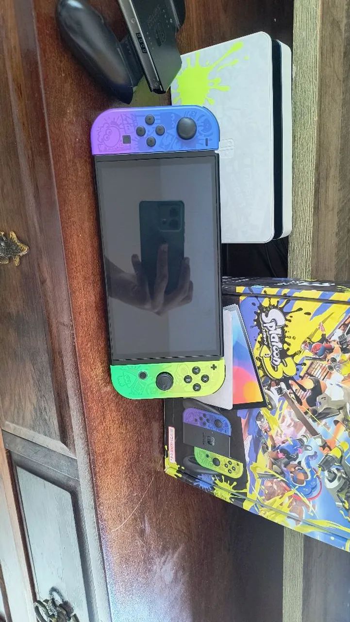 Nintendo switch OLED Splatoon 3  - Foto 2