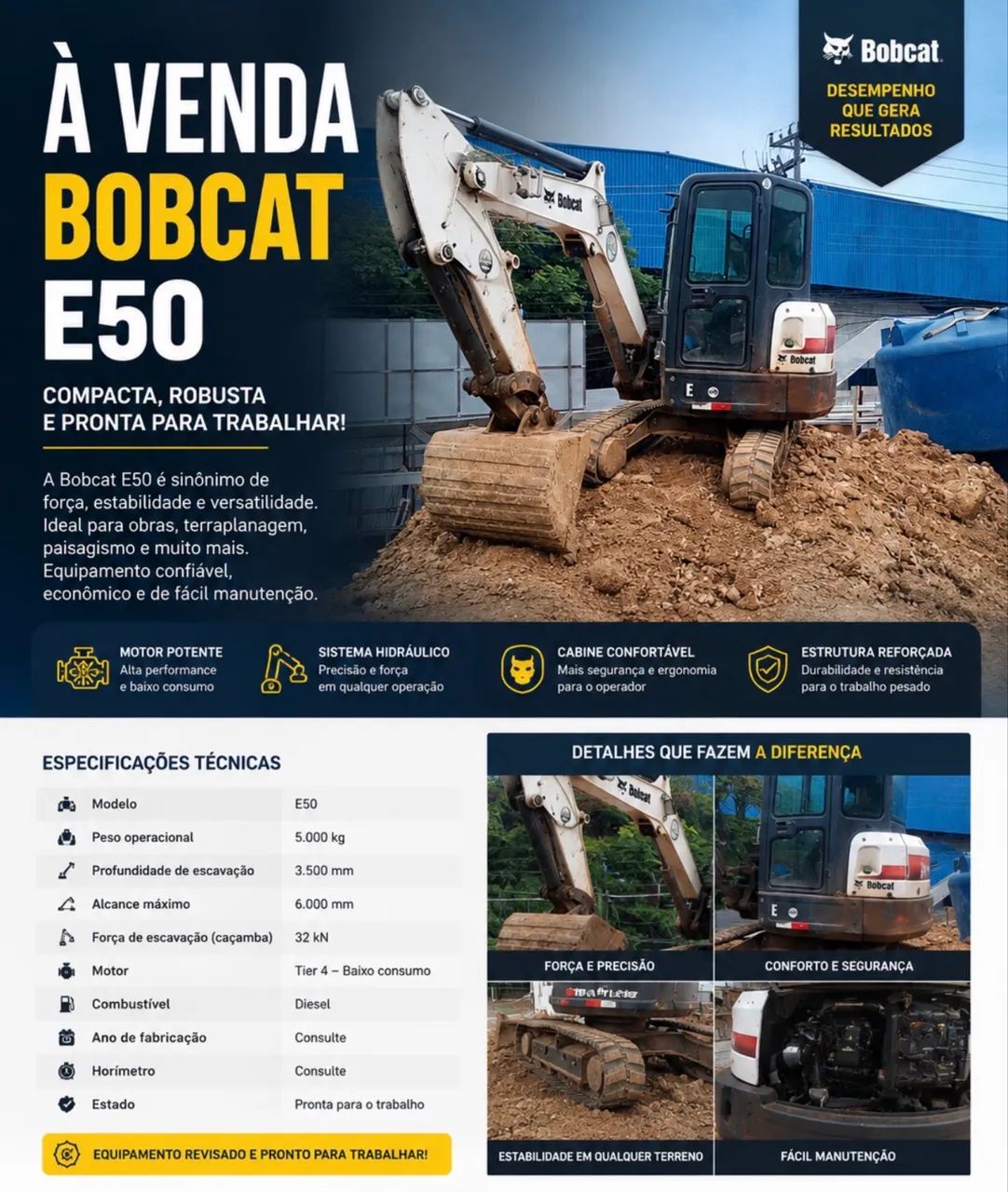 BOBCAT E50