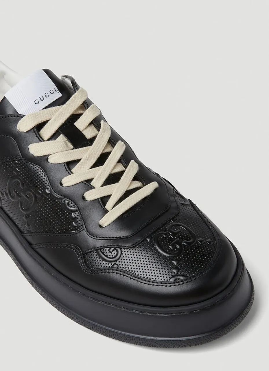 Tenis gucci gg embossed sneaker original 42 - Foto 2