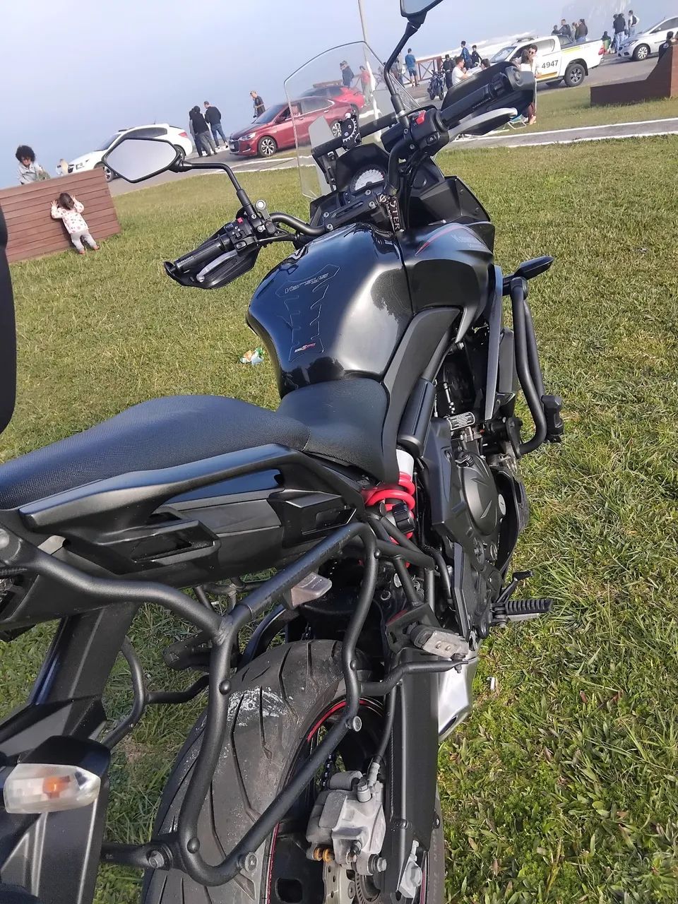 Versys 650 com mais de 5mil em acessórios  - Foto 3