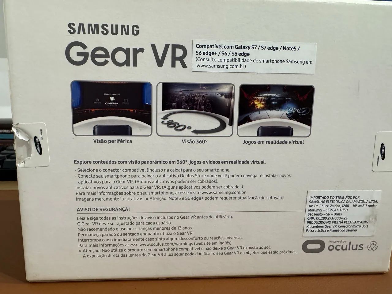 Óculos VR Samsung  - Foto 5