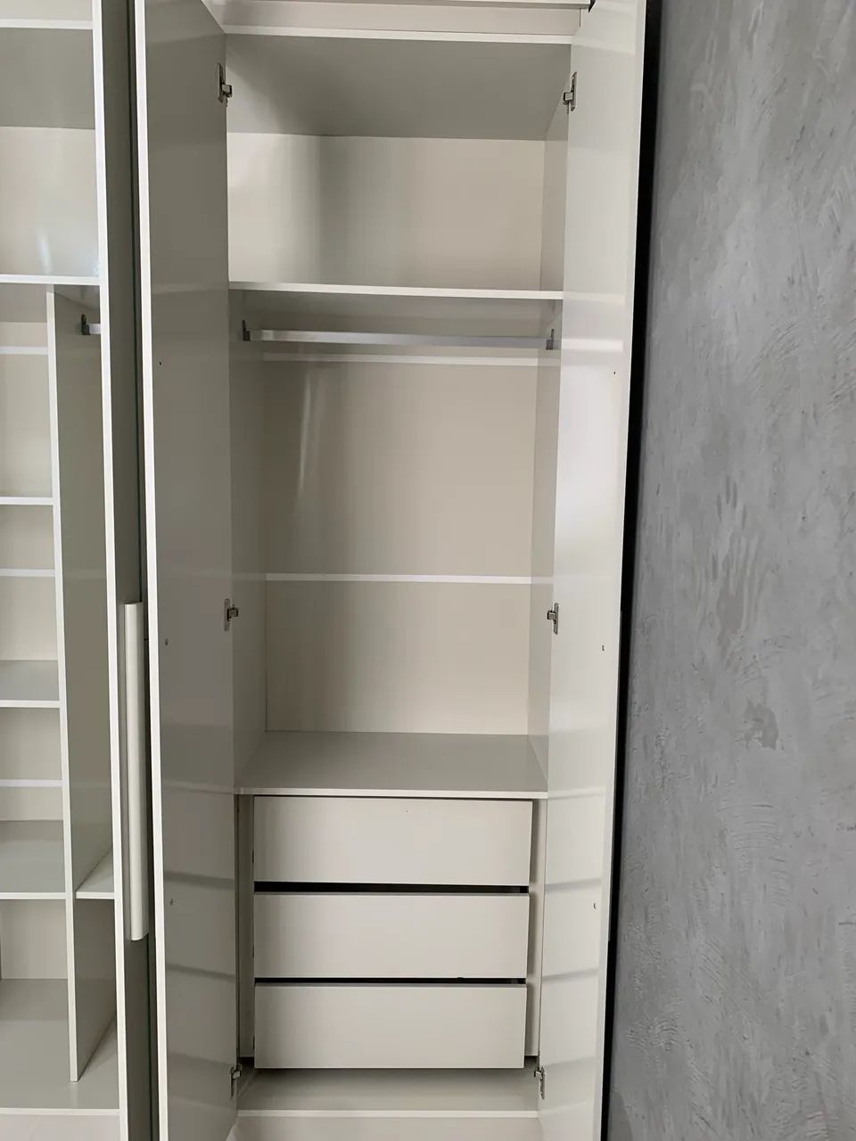 Guarda Roupa Casal Grande com Espelho  - Foto 5