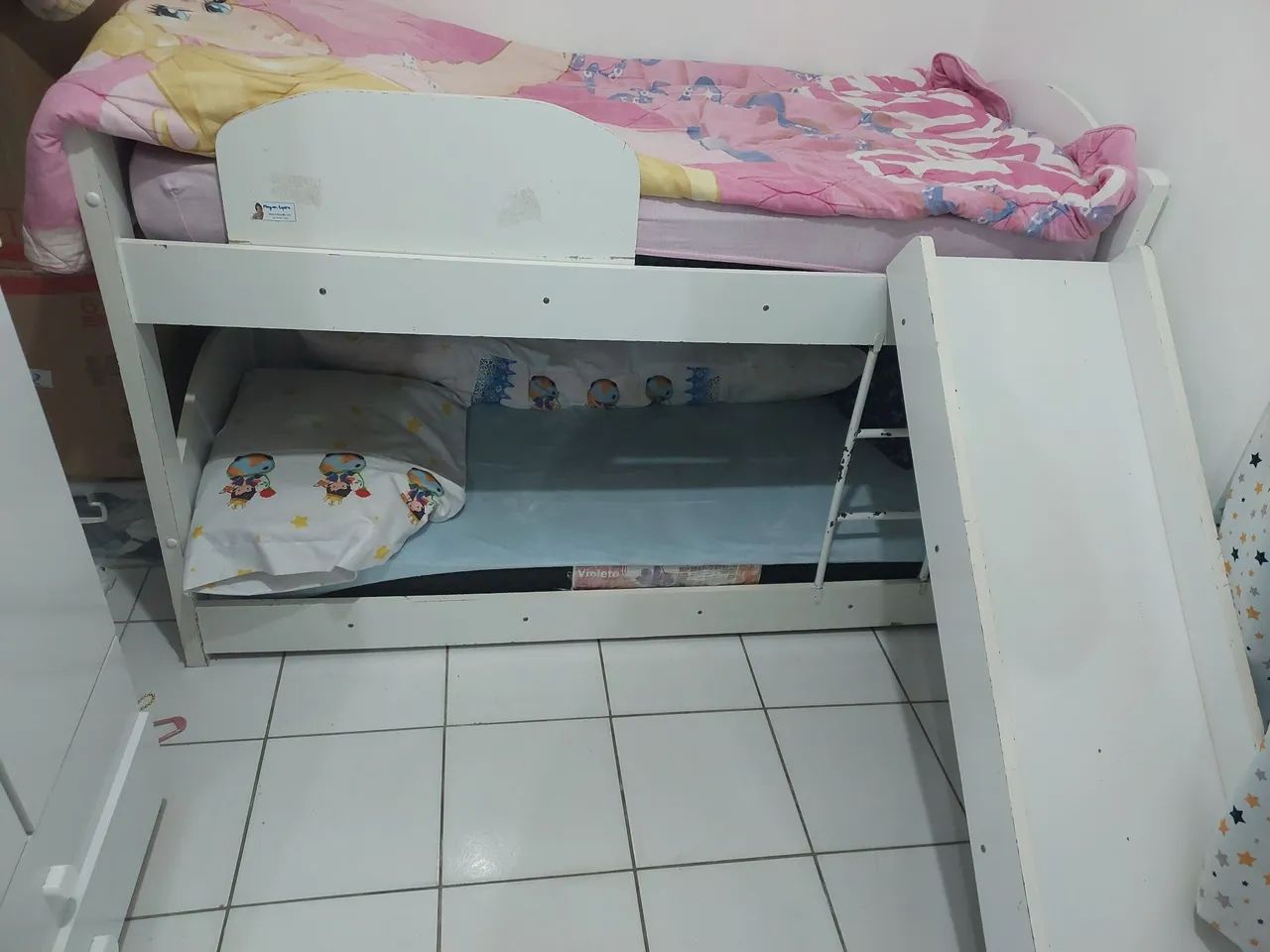 Beliche infantil Com escorregador  - Foto 4