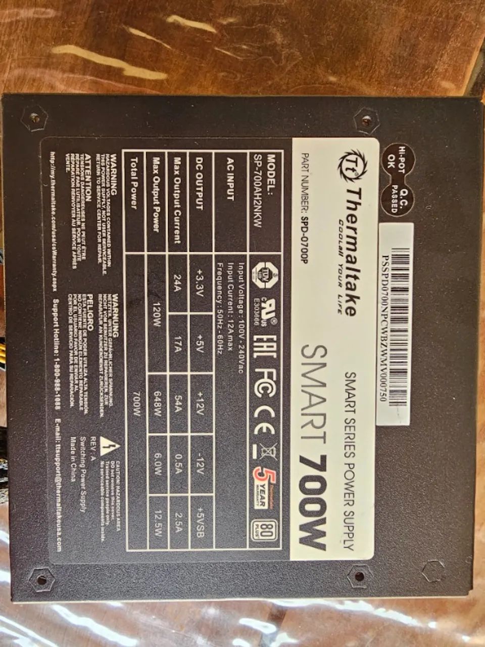 Fonte para PC 700W - Foto 5