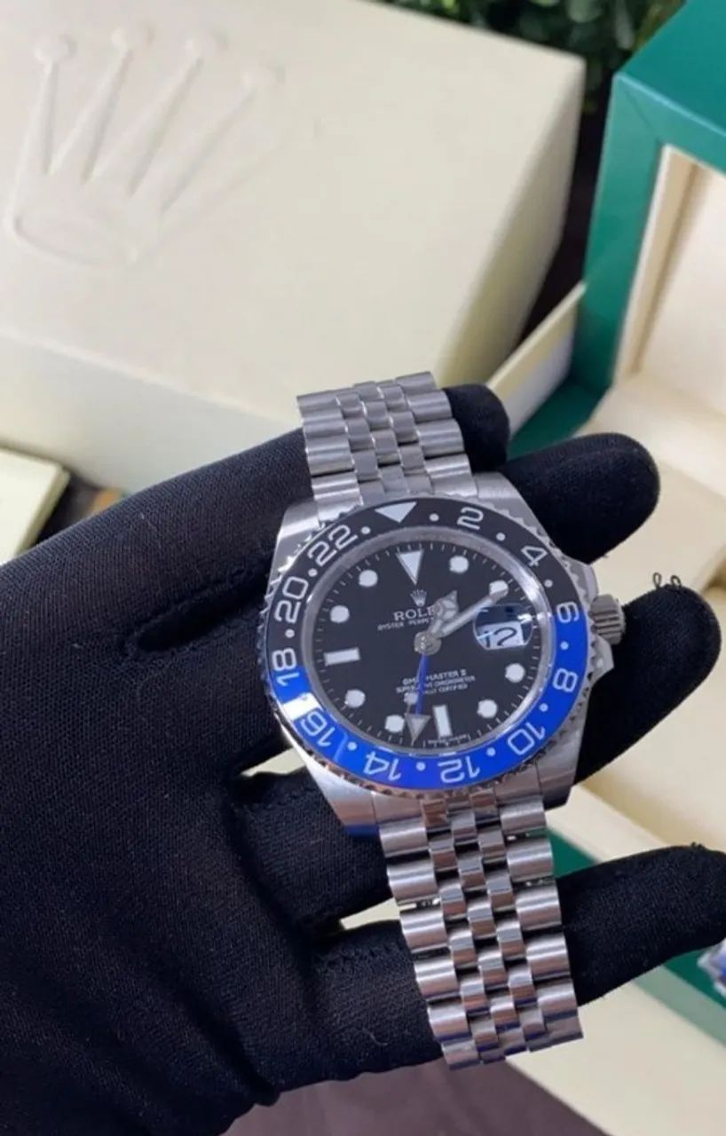 Relógio ROLEX AUTOMÁTICO  - MODELO BATMAN JUBILEU - Foto 5