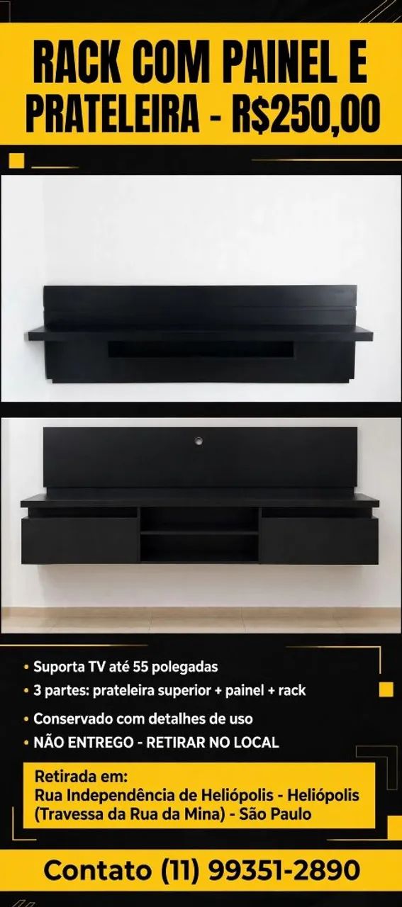 Vende-se Rack R$250,00