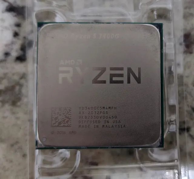 Processador Ryzen 5 3400g com Cooler e Caixa - Foto 2