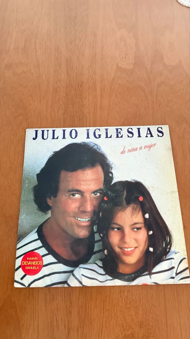 LP Júlio Iglesias De Niña a Mujer