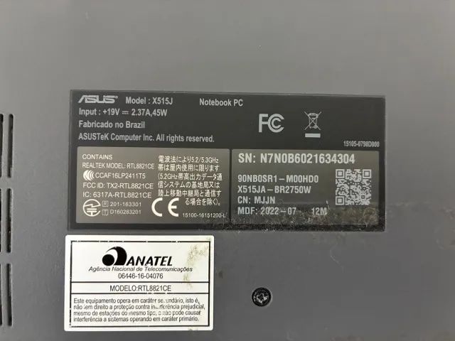 Carcaça Asus X515J - Foto 3