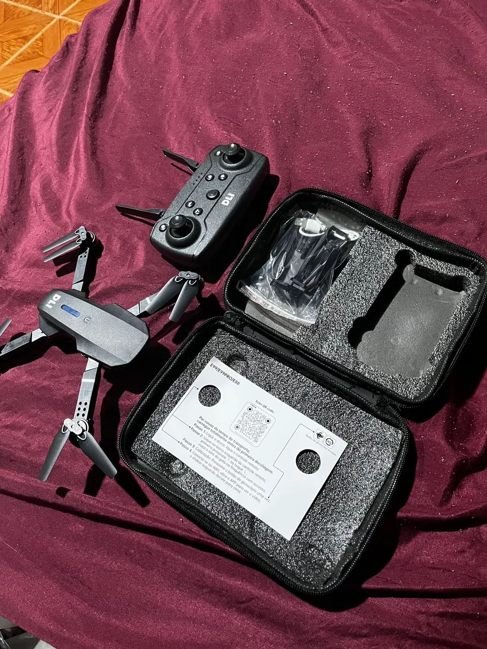 Drone Dual câmera com bateria recarregável WI-FI - Foto 3