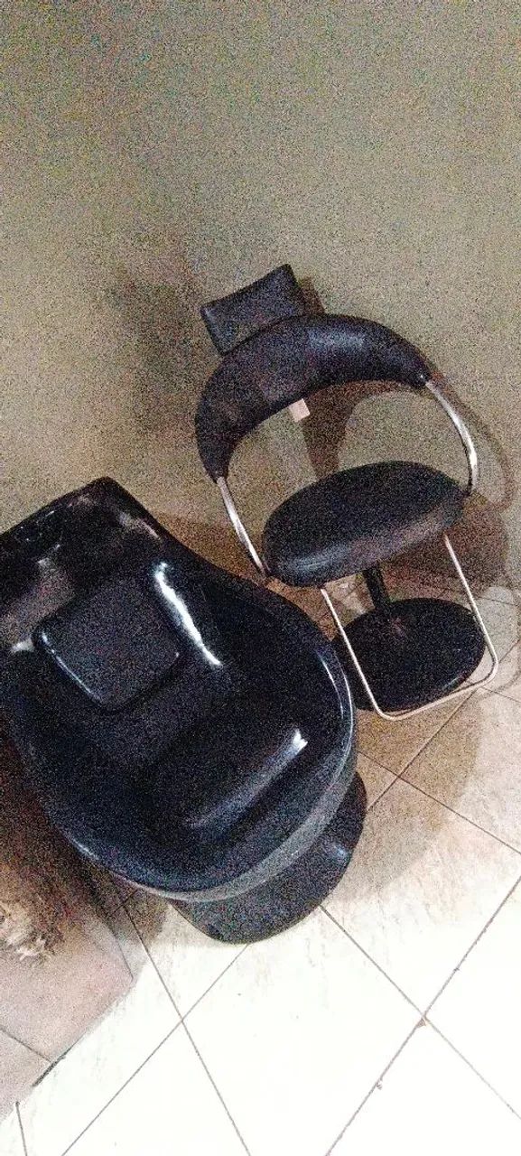 Kit salão cadeira e lavatório entrego  - Foto 4