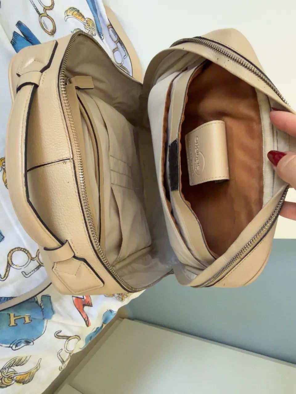 Mochila Originalis em couro  - Foto 2