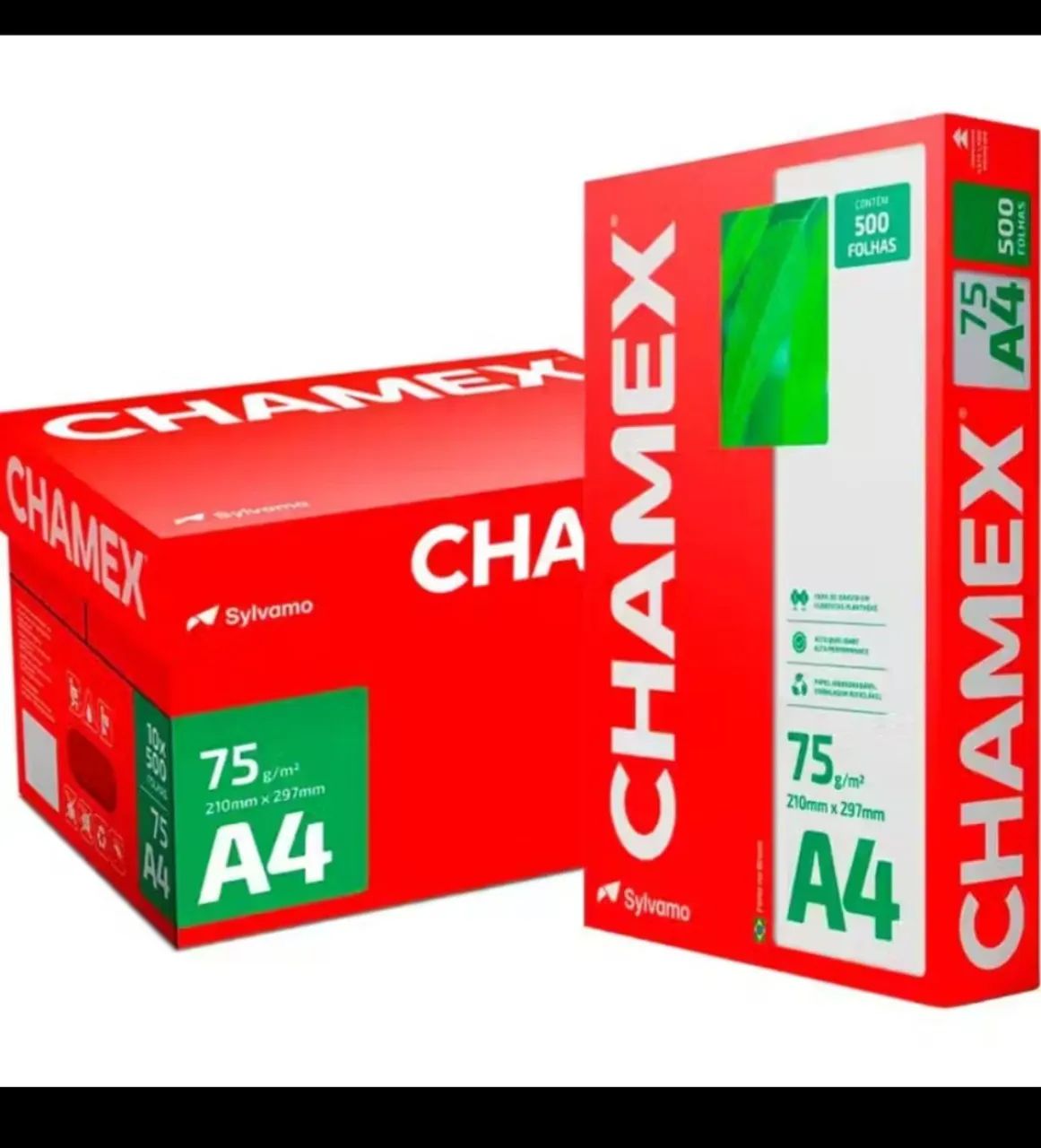 Resma chamex 500 folhas