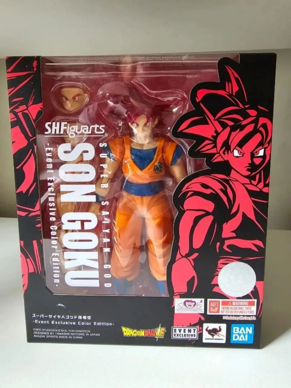 Goku god sh figuarts exclusive event 