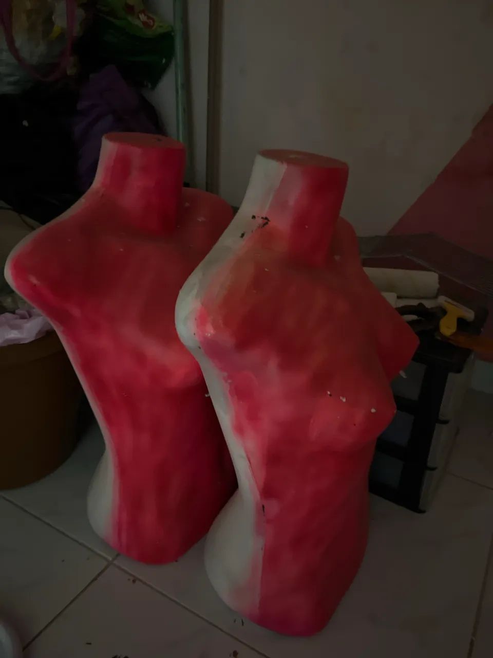 MANEQUIM (BUSTO) preço dos dois juntos