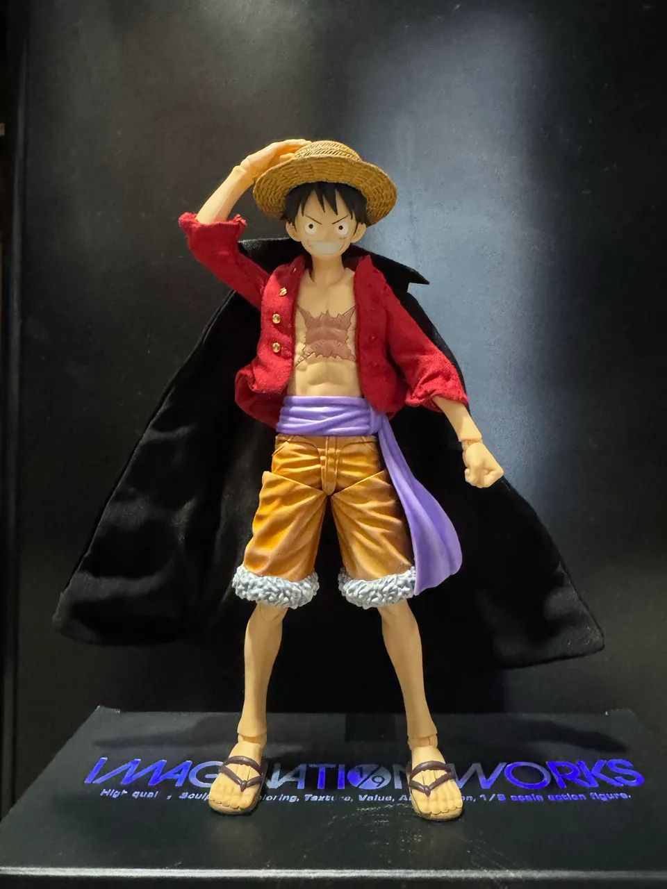 Luffy Imagination Works Bandai - action figure articulada