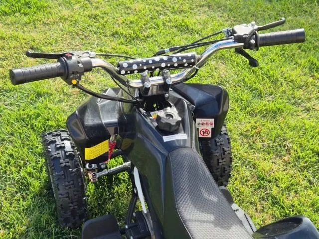 mini quadriciclo 49cc com partida elétrica - Foto 4