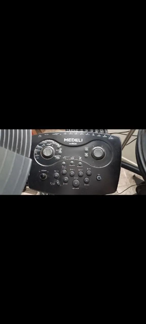 BATERIA ELETRÔNICA MEDELI + PEDAL DUPLO - Foto 4