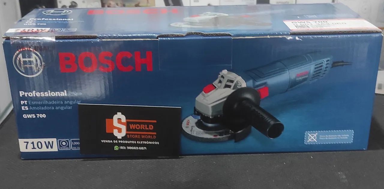 Esmerilhadeira angular - Store World 