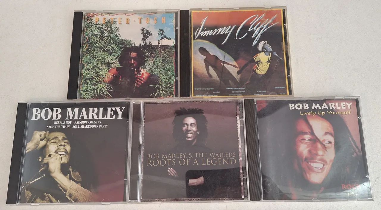 CDS REGGAE BOB, CLIFF, TOSH