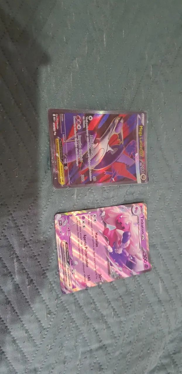 Tinkaton Ex e mega latias Ex usado bom