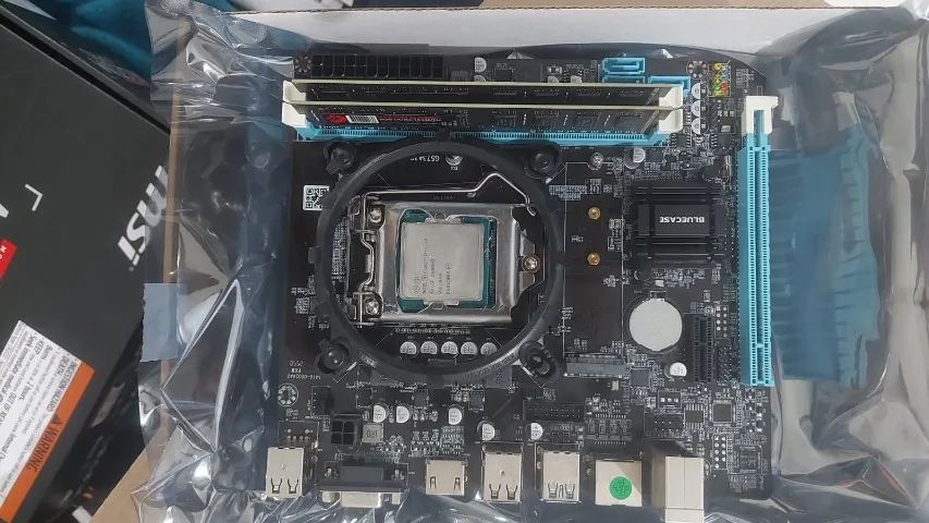 Kit Upgrade Pc Intel (Placa Mãe ,Processador e Memória)