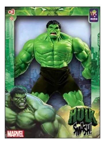 Boneco Hulk Original Mimo 45 cm verde novo