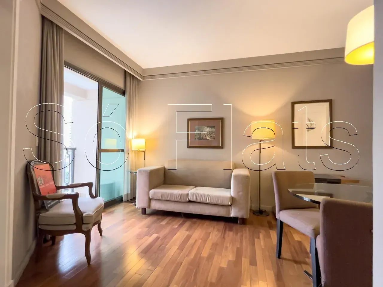Apartamento Mobiliado no Itaim Bibi com 2 Dormitórios Próximo à Faria Lima - Foto 3