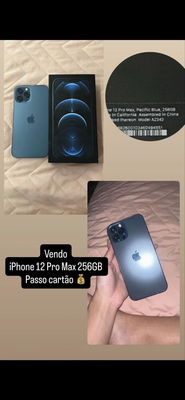 iPhone 12 Pro Max 256 g - Celulares e Smartphones - Samambaia Sul