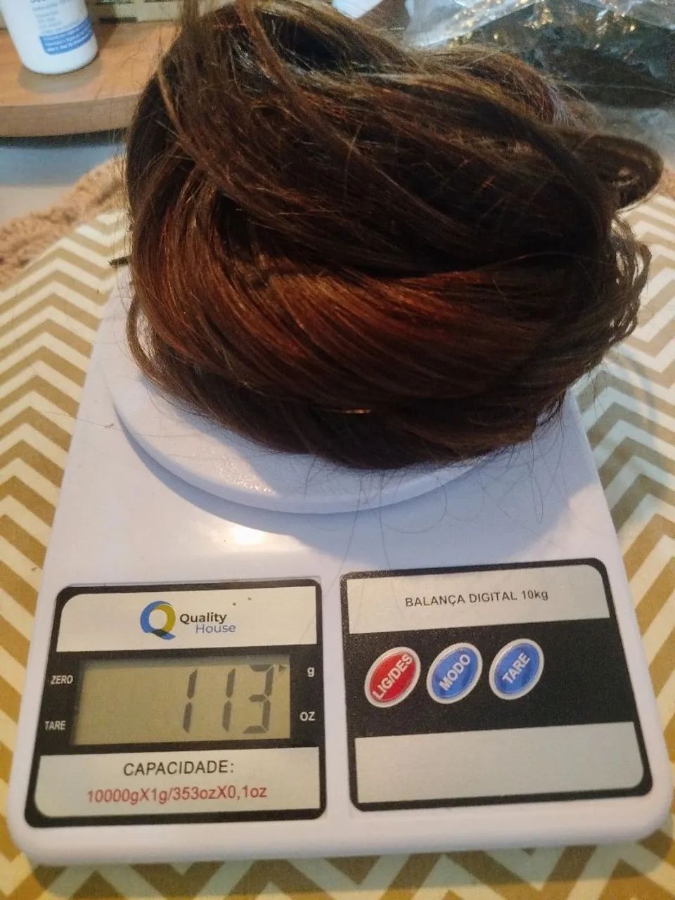 Cabelo humano 40cm - Foto 3
