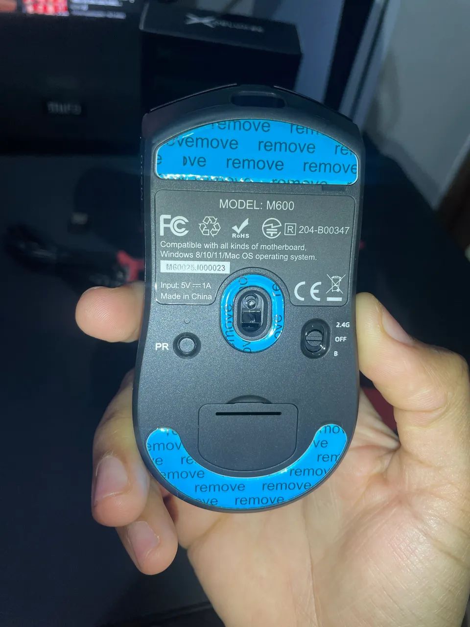Mouse Delux M600 Sem Fio | Ideal para Valorant e CS2 - Foto 2