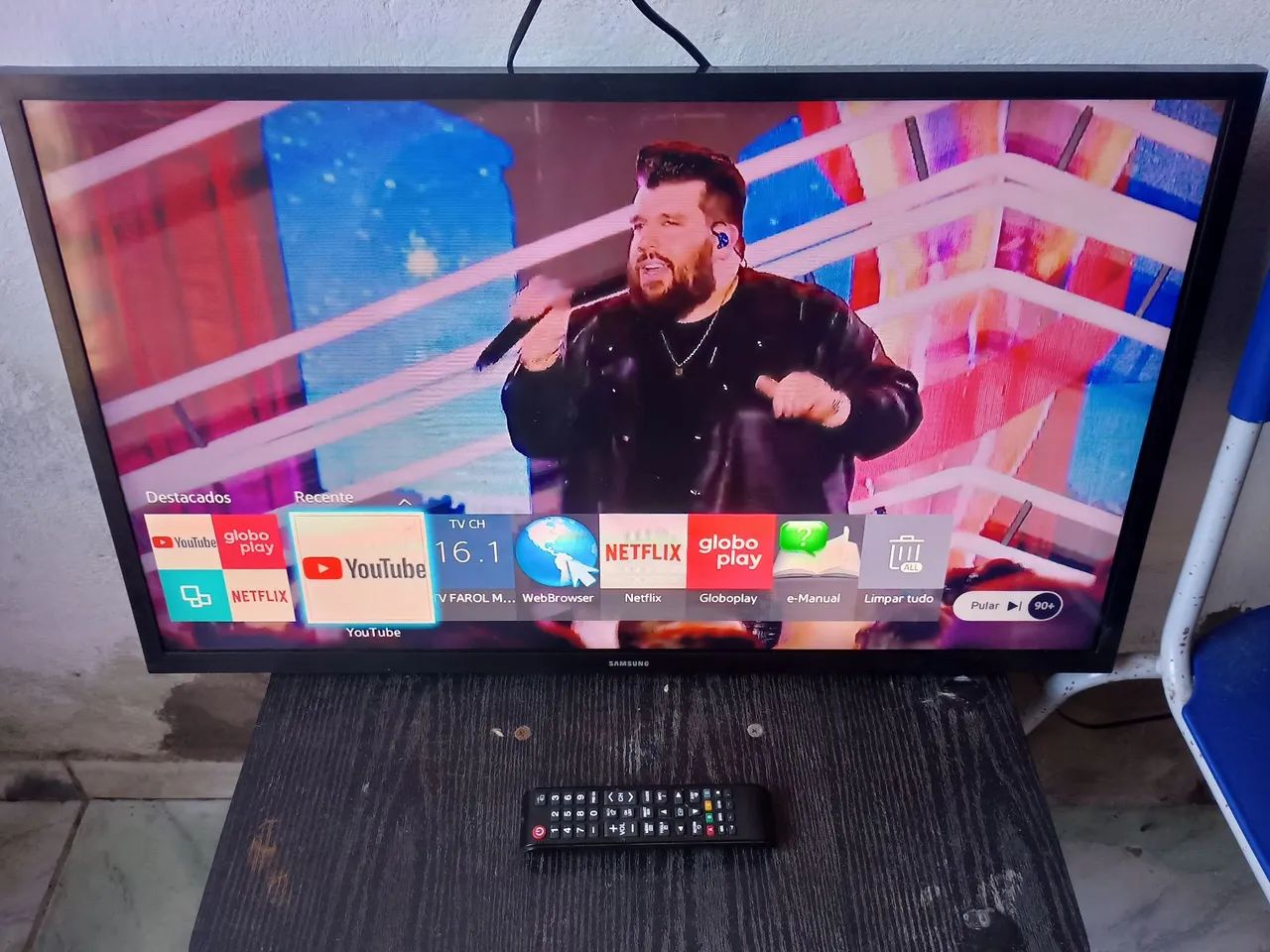 Smart tv 32 Samsung venda ou troca leia o anúncio 