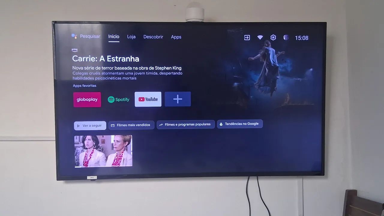 Smart TV 50" SA 4k Android JVC 