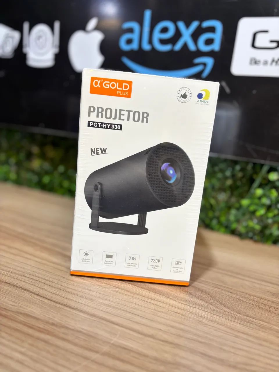 Projetor de Imagem OL'GOLD HY330 - PRODUTO NOVO COM GARANTIA