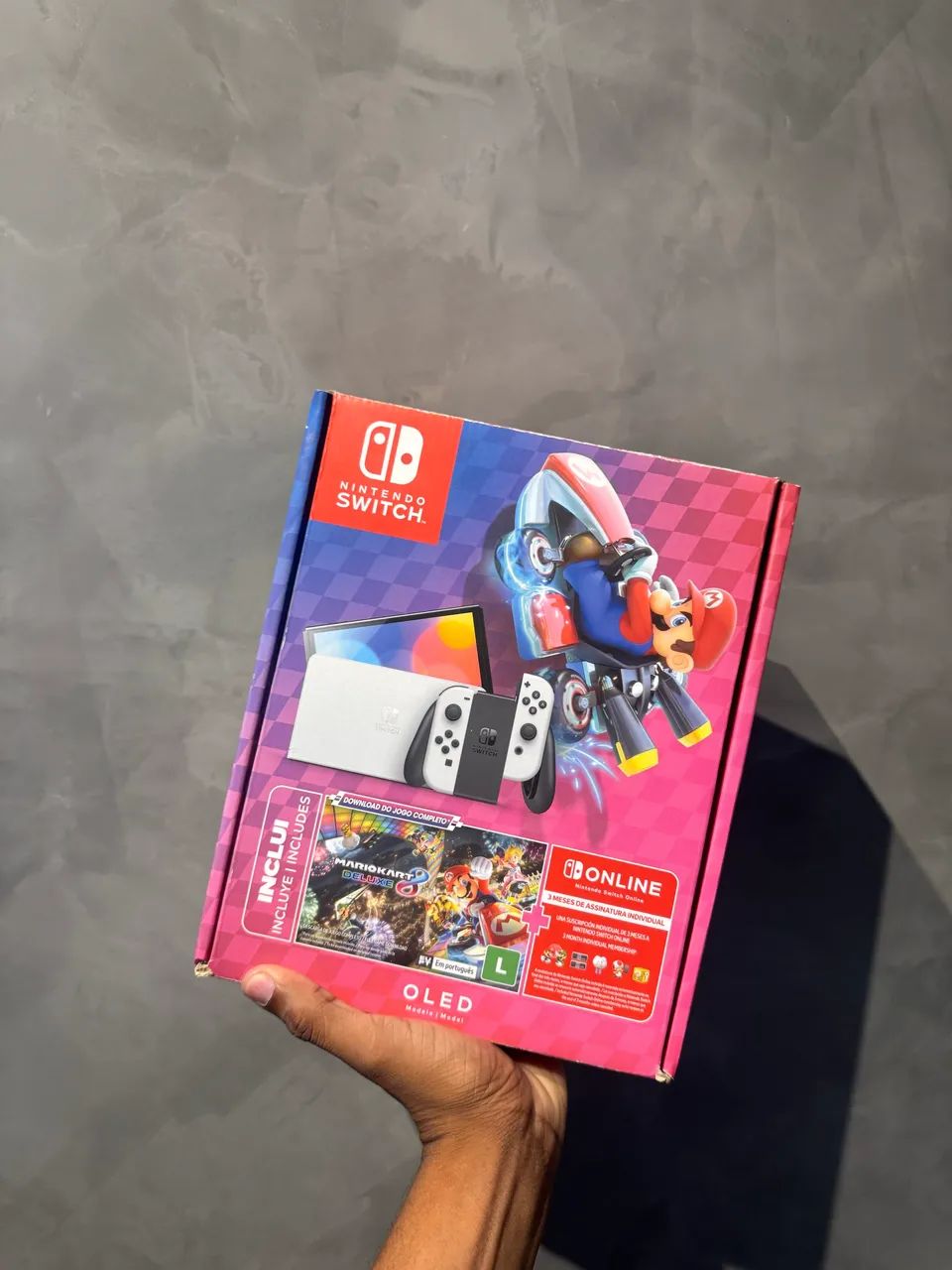 Nitendo switch oled zero com caixa  - Foto 4