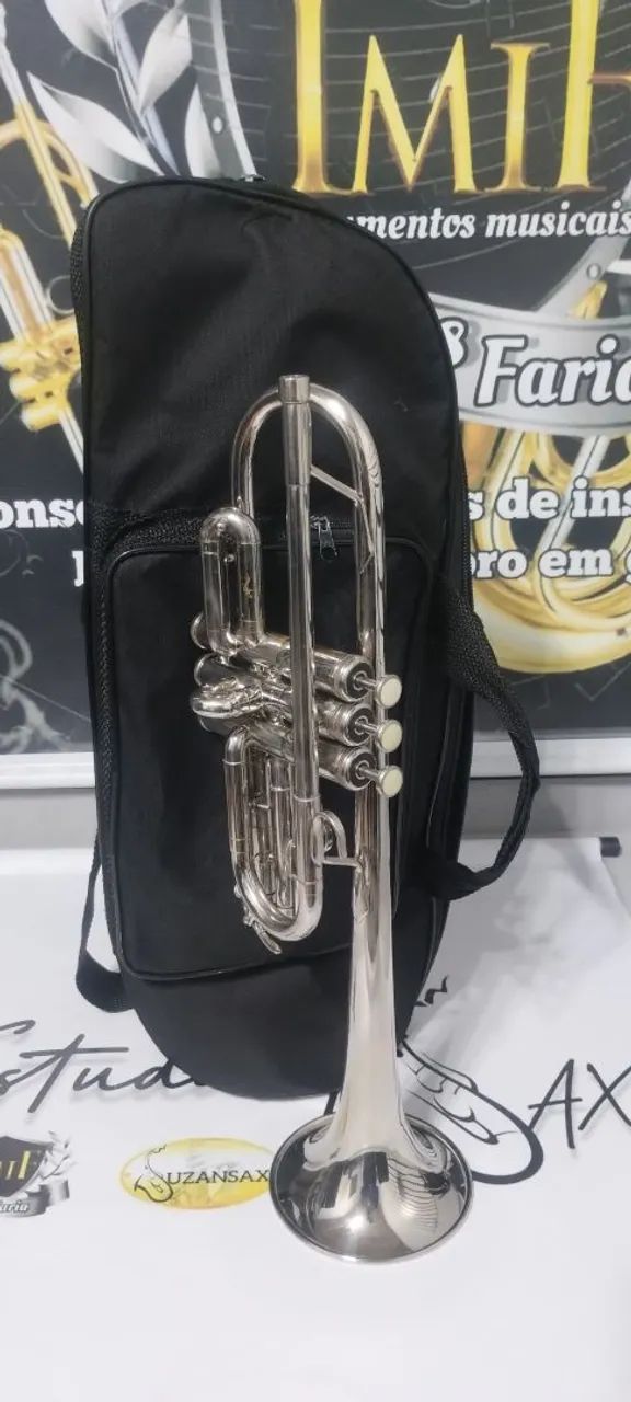 Trompete em dó weril - Instrumentos musicais - Vila Marilena, São