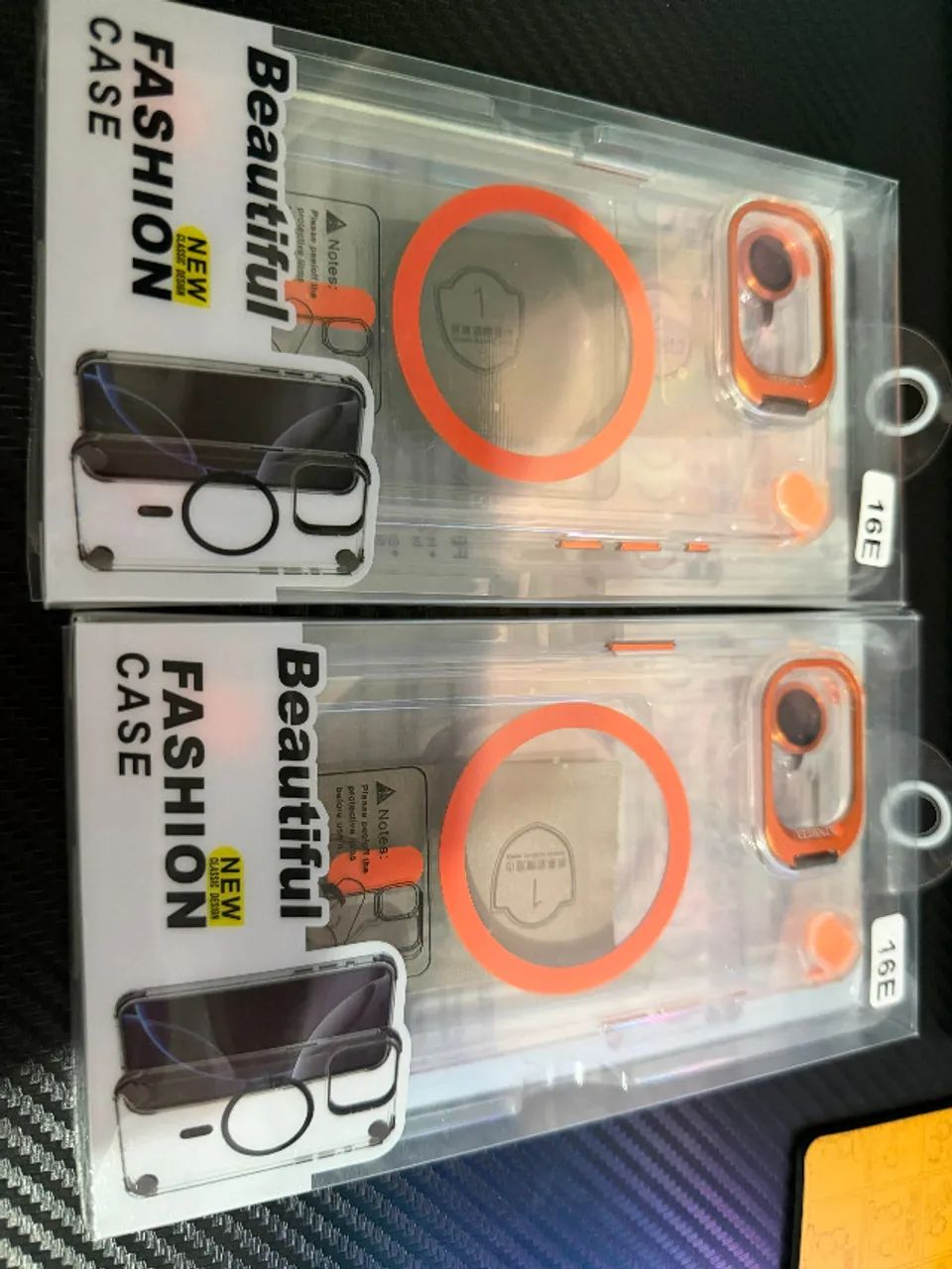 Capa iPhone 16E Magsafe com pelicula para camera
